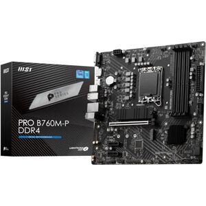 MSI PRO B760M-P DDR4 mATX Mainboard Sockel 1700 M.2/HDMI/USB-C