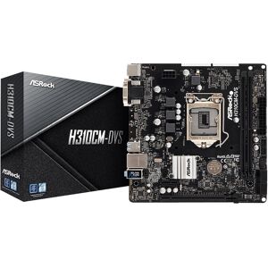 ASRock H310CM-DVS mATX Mainboard Sockel 1151 v2 DVI/VGA/USB3.1 Gen1