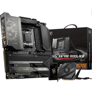 MSI MEG X670E GODLIKE E-ATX Mainboard Sockel AM5 4x M.2/USB-C/WIFI/BT