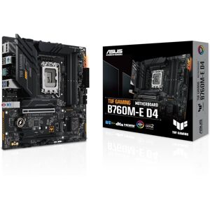 ASUS TUF GAMING B760M-E D4 mATX Mainboard Sockel 1700 DP/HDMI/USB-C