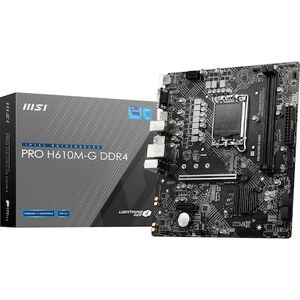 MSI Pro H610M-G mATX Mainboard Sockel 1700 M.2/HDMI/VGA/DP/USB3.2(Gen1)