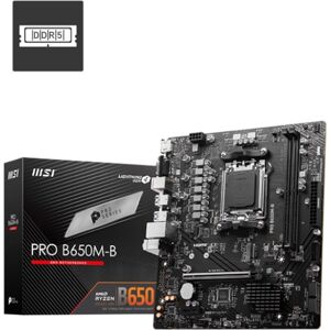 MSI PRO B650M-B mATX Mainboard Sockel AM5 HDMI/VGA