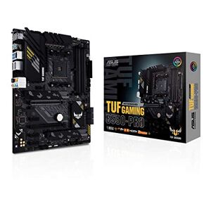 Asus TUF Gaming B550-Pro Mainboard Sockel AMD Ryzen AM4 (ATX, PCIe 4.0, 2x M.2, 2,5Gbit/s-Ethernet, SATA 6Gbit/s, USB 3.2 Gen 2 Typ-A und Typ-C, Aura Sync)