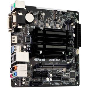 ASRock Bundkort J5040-itx Intel Quad Core Gemini Lake Sort