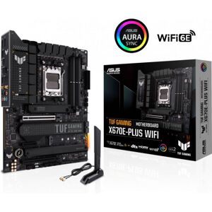 Asus TUF GAMING X670E-PLUS WIFI AMD X670 Sokkel AM5 ATX