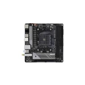 ASRock B550M-ITX/ac - Bundkort - mini ITX - Socket AM4 - AMD B550 Chipset - USB-C Gen1, USB 3.2 Gen 1 - Bluetooth, Gigabit LAN, Wi-Fi - onboard grafik (CPU påkrævet) - HD Audio (8-kanaler)