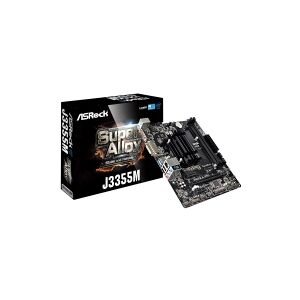 ASRock J3355M - Bundkort - micro-ATX - Intel Celeron J3355 - USB 3.0 - Gigabit LAN - onboard grafik - HD Audio (8-kanaler)