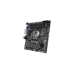 ASUS WS C246M PRO - Bundkort - micro-ATX - LGA1151 Socket - C246 Chipset - USB 3.1 Gen 1, USB 3.1 Gen 2 - 2 x Gigabit LAN - onboard grafik (CPU påkrævet) - HD Audio (8-kanaler)