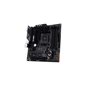 ASUS TUF GAMING B550M-PLUS - Bundkort - micro-ATX - Socket AM4 - AMD B550 Chipset - USB-C Gen2, USB 3.2 Gen 1, USB 3.2 Gen 2 - 2.5 Gigabit LAN - onboard grafik (CPU påkrævet) - HD Audio (8-kanaler)