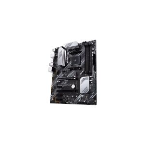 ASUS PRIME B550-PLUS - Bundkort - ATX - Socket AM4 - AMD B550 Chipset - USB-C Gen2, USB 3.2 Gen 1, USB 3.2 Gen 2 - Gigabit LAN - onboard grafik (CPU påkrævet) - HD Audio (8-kanaler)