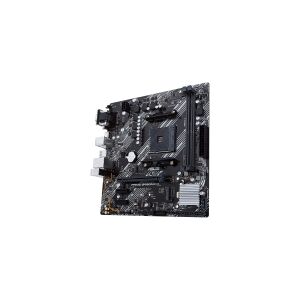 ASUS PRIME B450M-K II - Bundkort - micro-ATX - Socket AM4 - AMD B450 Chipset - USB 3.2 Gen 1 - Gigabit LAN - onboard grafik (CPU påkrævet) - HD Audio (8-kanaler)