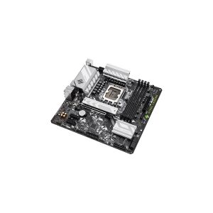 ASRock B660M Steel Legend - Bundkort - micro-ATX - LGA1700 sokkel - B660 Chipset - USB 3.2 Gen 1, USB-C Gen 2x2 - 2.5 Gigabit LAN - onboard grafik (C