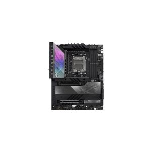 ASUS ROG CROSSHAIR X670E HERO - Bundkort - ATX - Socket AM5 - AMD X670E Chipset - USB 3.1 Gen 1, USB 3.2 Gen 2, USB4, USB-C 3.2 Gen2, USB-C 3.2 Gen 2x2 - 2.5 Gigabit LAN, Bluetooth, Wi-Fi - onboard grafik (CPU påkrævet) - HD Audio (8-kanaler)