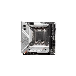 MSI MPG Z790I Edge WiFi - Bundkort - mini ITX - LGA1700 sokkel - Z790 Chipset - USB 3.2 Gen 1, USB 3.2 Gen 2, USB-C 3.2 Gen 2x2 - 2.5 Gigabit LAN, Bluetooth, Wi-Fi - onboard grafik (CPU påkrævet) - HD Audio (8-kanaler)