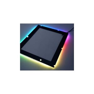 Lamptron ATX-hovedkort ARGB LED-ramme - sort