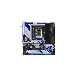 ASRock B760M PG Sonic WiFi - Bundkort - micro-ATX - LGA1700 sokkel - B760 Chipset - USB 3.2 Gen 1, USB 3.2 Gen 2, USB-C 3.2 Gen2 - 2.5 Gigabit LAN, Bluetooth, Wi-Fi - onboard grafik (CPU påkrævet) - HD Audio (8-kanaler)