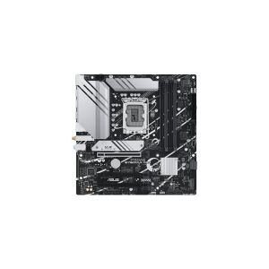 ASUS PRIME B760M-A WIFI - Bundkort - micro-ATX - LGA1700 sokkel - B760 Chipset - USB 3.2 Gen 1, USB 3.2 Gen 2, USB-C 3.2 Gen 1 - 2.5 Gigabit LAN, Wi-