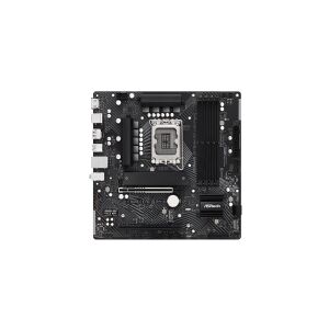 ASRock B760M PG LIGHTNING - Bundkort - micro-ATX - LGA1700 sokkel - B760 Chipset - USB 3.2 Gen 1, USB-C 3.2 Gen 1 - 2.5 Gigabit LAN - onboard grafik (CPU påkrævet) - HD Audio (8-kanaler)