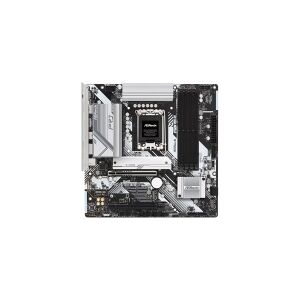 ASRock B760M PRO RS/D5 - Bundkort - micro-ATX - LGA1700 sokkel - B760 Chipset - USB 3.2 Gen 1, USB-C 3.2 Gen 1 - 2.5 Gigabit LAN - onboard grafik (CPU påkrævet) - HD Audio (8-kanaler)