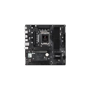 ASRock B760M PG LIGHTNING WIFI - Bundkort - micro-ATX - LGA1700 sokkel - B760 Chipset - USB 3.2 Gen 1, USB-C 3.2 Gen 1 - 2.5 Gigabit LAN, Bluetooth, Wi-Fi - onboard grafik (CPU påkrævet) - HD Audio (8-kanaler)