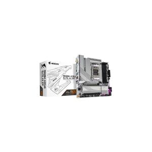 Gigabyte Technology Gigabyte B650M AORUS ELITE AX ICE Micro-ATX Socket AM5 AMD B650