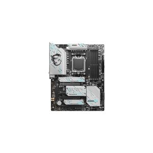 MSI - Bundkort - ATX - Socket AM5 - AMD X670E Chipset - USB 3.2 Gen 1, USB 3.2 Gen 2, USB-C Gen 2x2, USB-C 3.2 Gen2 - 2.5 Gigabit LAN, Wi-Fi 6, Bluetooth - onboard grafik (CPU påkrævet) - HD Audio (8-kanaler)