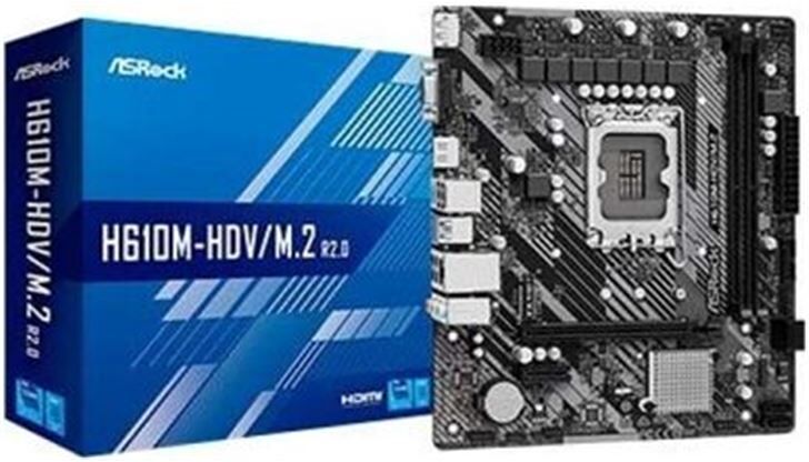 ASRock a0050197 placa base 1700 h610m-hdv/m.2 r2.0