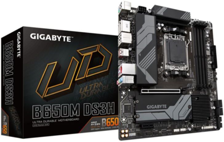 Gigabyte pb11154511 placa base b650m ds3h am5 matx 4xddr5