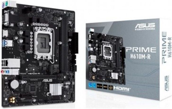 Asus a0050460 placa base 1700 prime h610m-r-si componentes