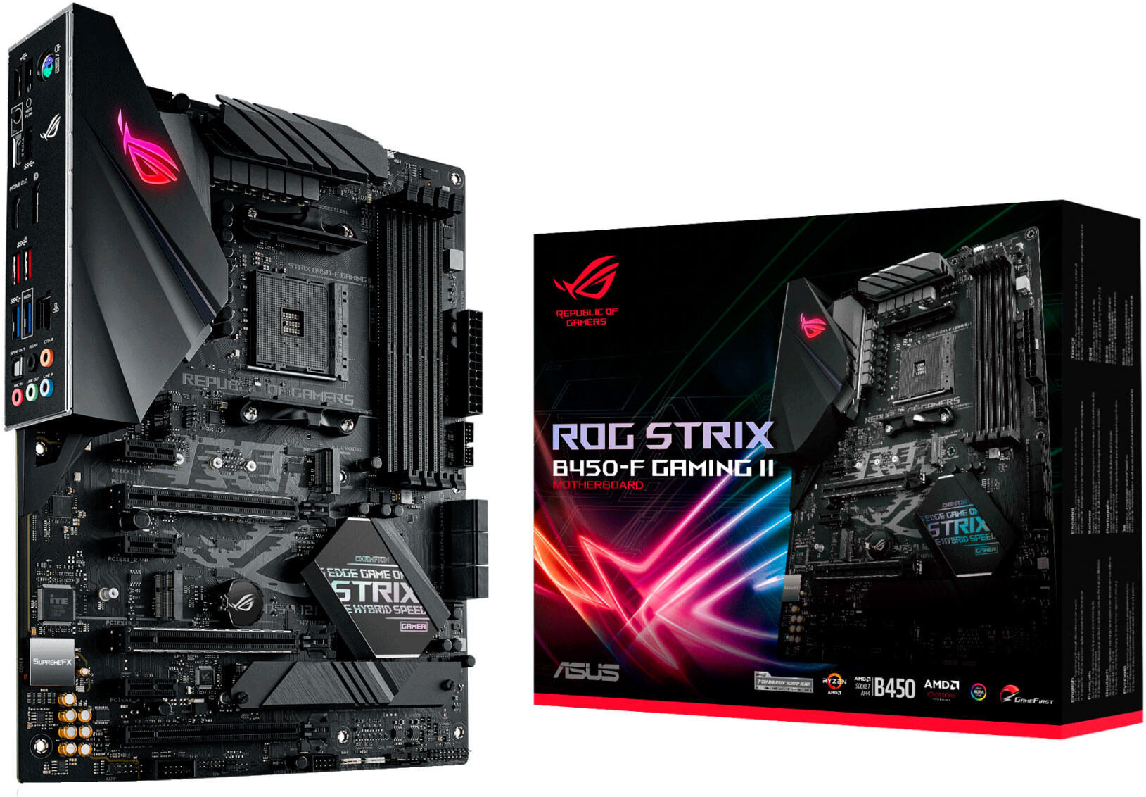 Asus ROG Strix B450-F Gaming II AM4 ATX emolevy