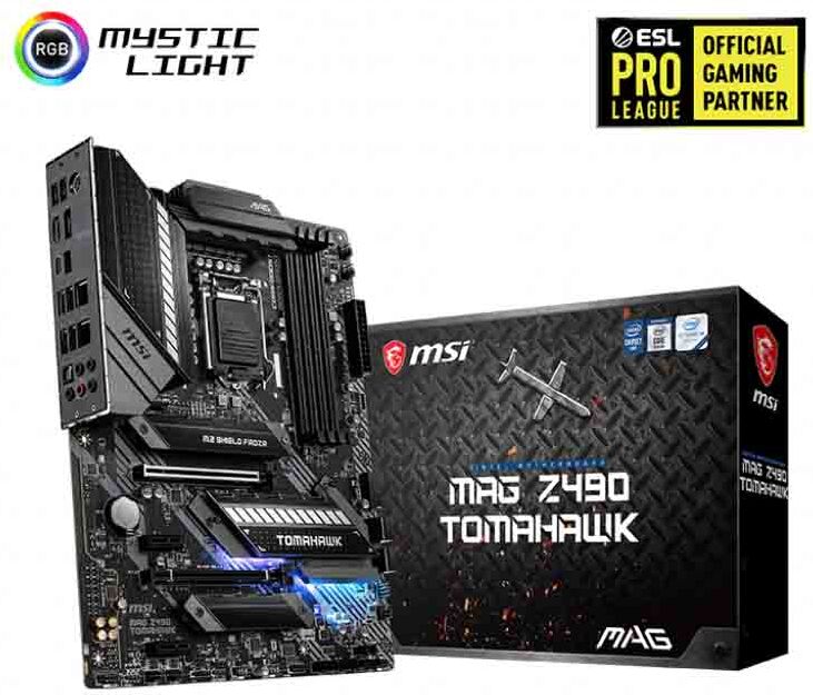 MSI MAG Z490 Tomahawk LGA1200 ATX emolevy