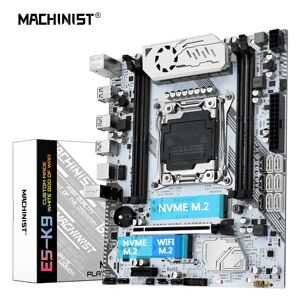 MACHINIST-Carte mère de bureau K9 X99  LGA 2011-3  prise en charge quatre canaux  processeur Intel