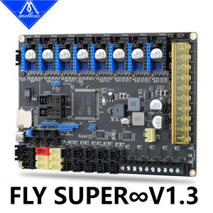 Mellow Mdu.com Super♾Carte mère pour imprimante 3D  carte V1.3  3 HV  Reprap  32 bits  WiFi  2oz  Pcb pour