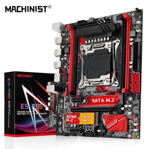 MACHINIST-Prise en charge de la carte mère RS9 X99  processeur CPU Xeon E5 V3 V4 LGA 2011-3  RAM