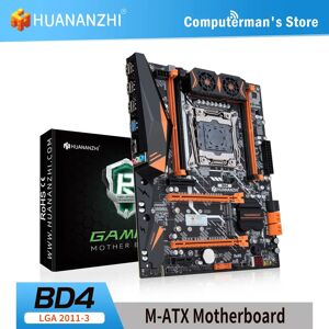 HUANANZHI HUANANZBottles-Carte mère 7504 LGA 2011-3  Intel Xeon E5 V3 V4  toutes les séries DDR4 RECC  mémoire