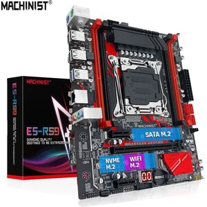 MACHINIST-Carte mère RS9 X99  LGA 2011-3  prise en charge Xeon E5 2640 2666 2667 2670  processeur