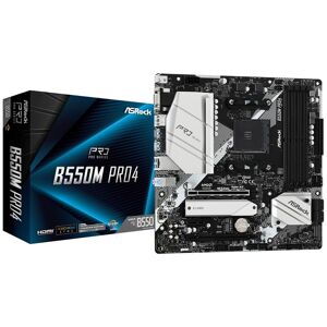 B550M Pro4 Socket AM4 micro atx amd B550 - Asrock - Publicité