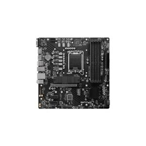 MSI PRO B760M-P DDR4 - Carte-mère - micro ATX - Socket LGA1700 - B760 Chipset - USB 3.2 Gen 1, USB-C 3.2 Gen2 - Gigabit LAN - carte graphique embarquée - Publicité