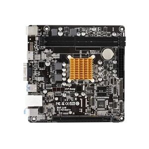 Biostar Carte Mère A68N-2100K E1-6010 Intel Socket 771 DDR3 Mini ITX Noir - Publicité