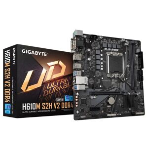 Gigabyte H610M S2H V2 DDR4 carte mère Intel H610 Express LGA 1700 micro ATX - Neuf - Publicité