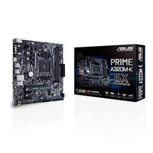 Asus Prise carte mère Prime A320M-K AM4 (uATX, AMD A320, Ryzen, 2x mémoire DDR4, USB 3.0, interface M.2) - Publicité