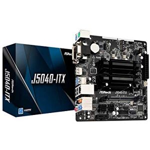 ASRock J5040-ITX 2 DDR4 So-DIMM 4 SATA3 1 PCIE 2.0 X1 1 M.2 Key - Publicité