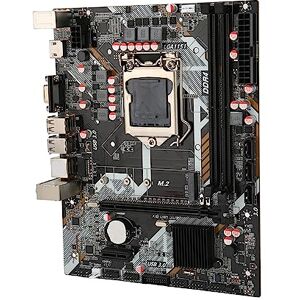 Topiky Carte Mère B365, LGA 1151 pour Intel 6 7 8 9 Génération pour Core I3 I5 I7 Carte Mère ATX, Double Canal DDR4 NVME M.2 Interface PCI E 16X Gen 3.0 Slot - Publicité