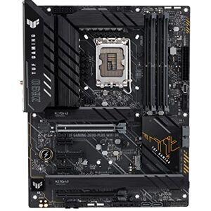 Asus TUF GAMING Z690-PLUS WIFI D4 – Carte mère gaming Intel Z690 LGA 1700 ATX (PCIe 5.0, DDR4, 15 DrMOS, 4 x M.2, WiFi 6, Intel 2.5 Gb LAN, USB 3.2 Gen 2x2 Type-C, Thunderbolt 4) - Publicité