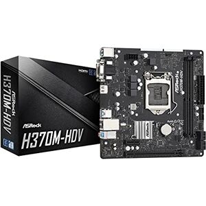 ASRock H370M-HDV Carte mère Intel H370 LGA 1151 (Emplacement H4) ATX One Size - Publicité