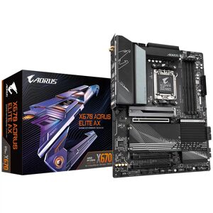 Gigabyte X670 AORUS ELITE AX scheda madre AMD Presa di corrente AM5 ATX [X670 AX]