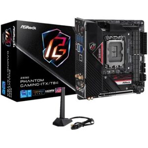 ASRock Z690 Phantom Gaming-ITX/TB4 Intel Z690 LGA 1700 mini ITX (90-MXBI10-A0UAYZ)