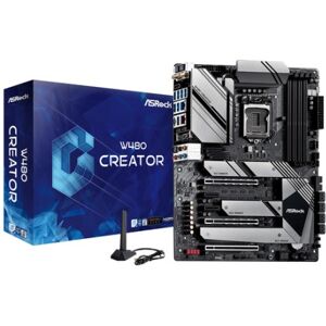 ASRock W480 CREATOR scheda madre Intel W480 LGA 1200 ATX (W480 CREATOR)