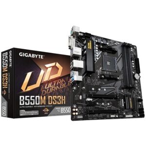 Gigabyte B550m Ds3h - Scheda Madre, Socket Am4, 16-core, Ddr4