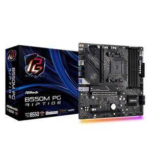 ASRock B550M PG Riptide AMD B550 Presa AM4 micro ATX (90-MXBI90-A0UAYZ)